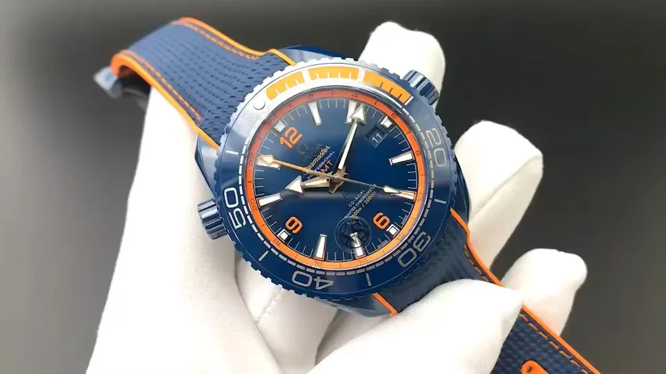 Omega Ceramic Blue Dial