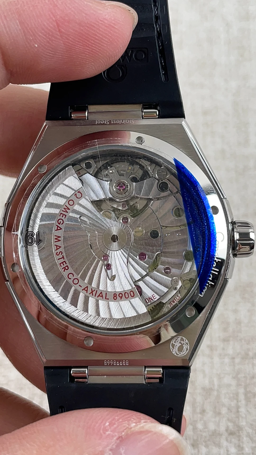 Omega Constellation — photographed off the sweep