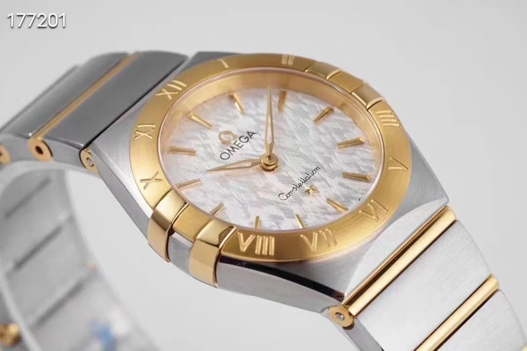 Omega Constellation 28mm — photographed off the sweep