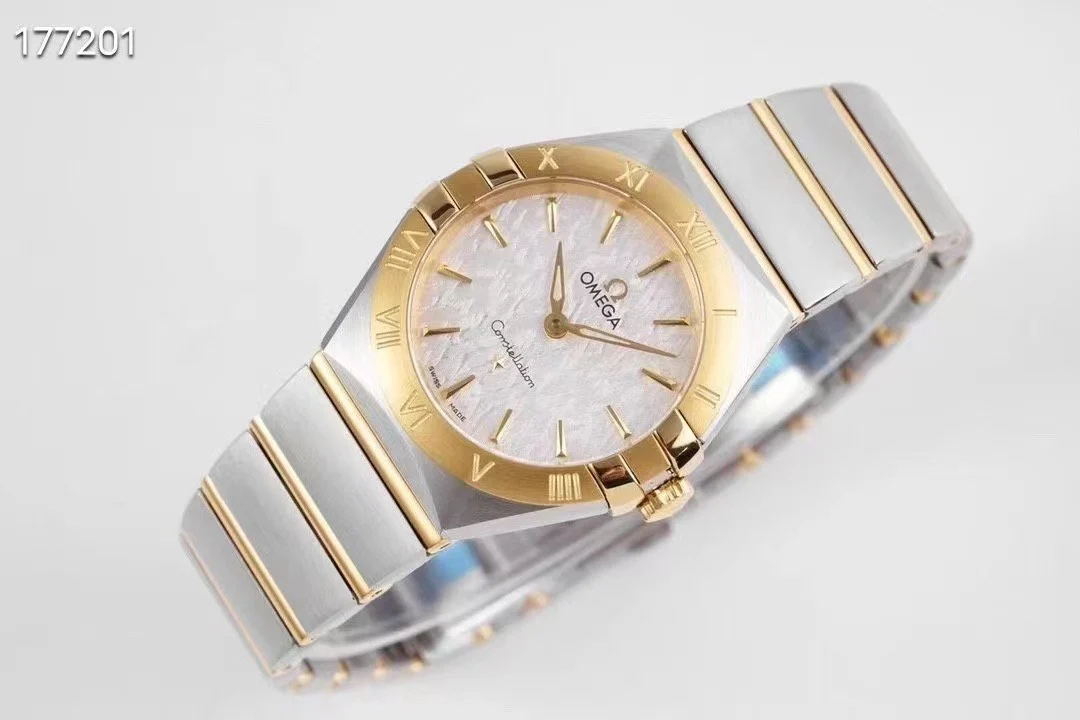 Omega Constellation 28mm — photographed off the sweep