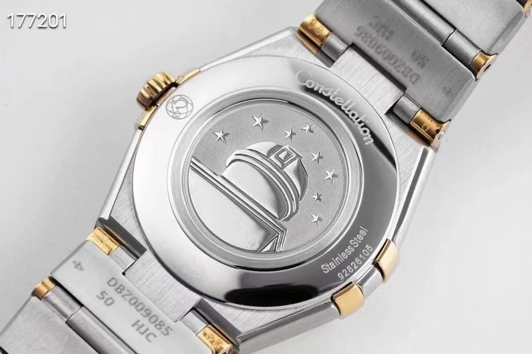 Omega Constellation 28mm — photographed off the sweep