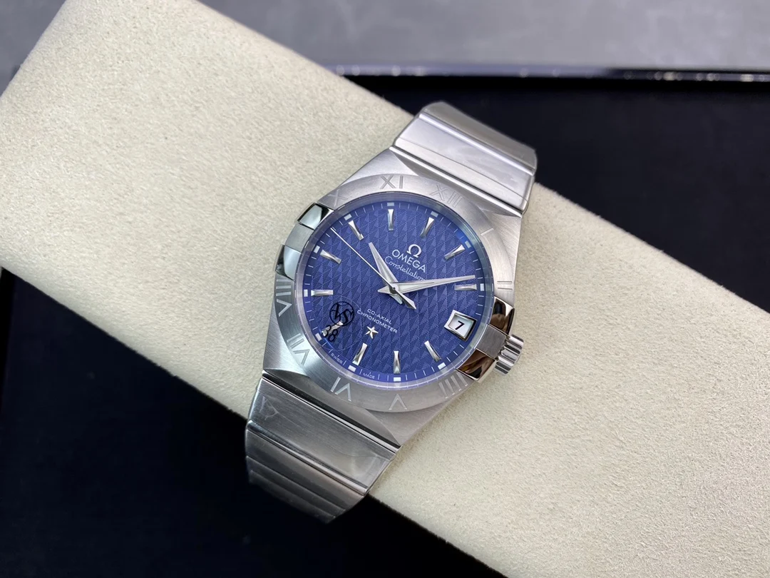 Omega Constellation 38mm — photographed off the sweep