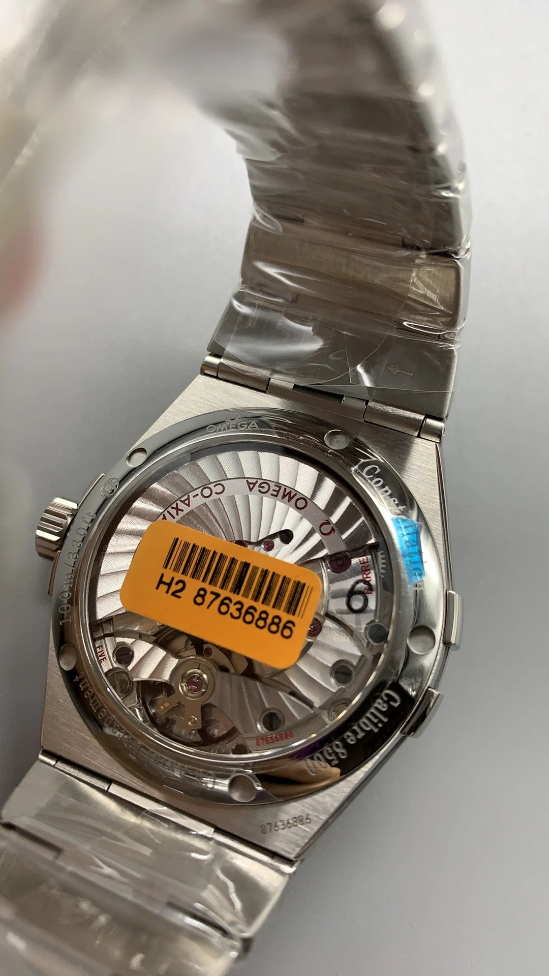 Omega Constellation 38mm — photographed off the sweep