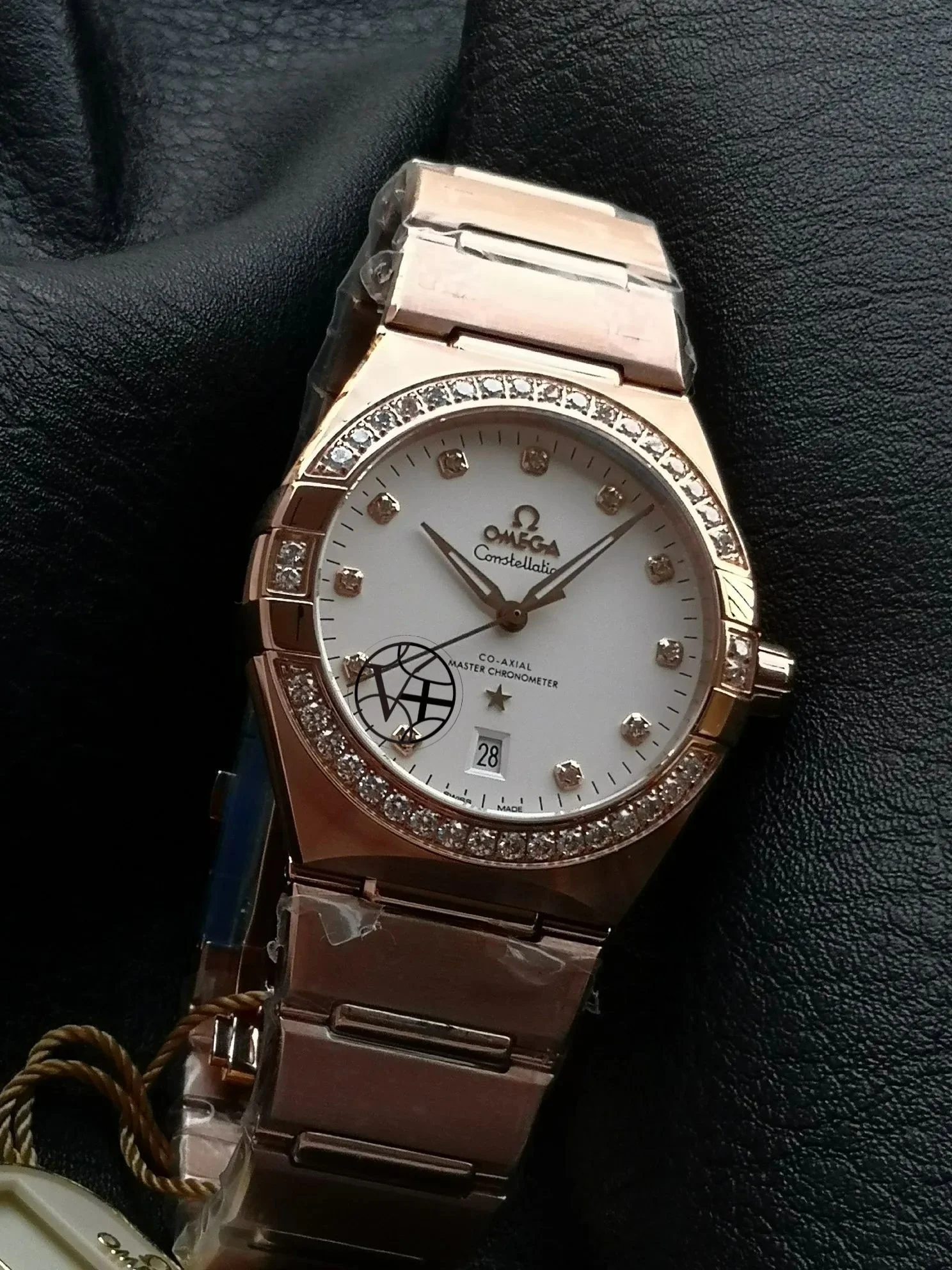 Omega Constellation 39mm — photographed off the sweep