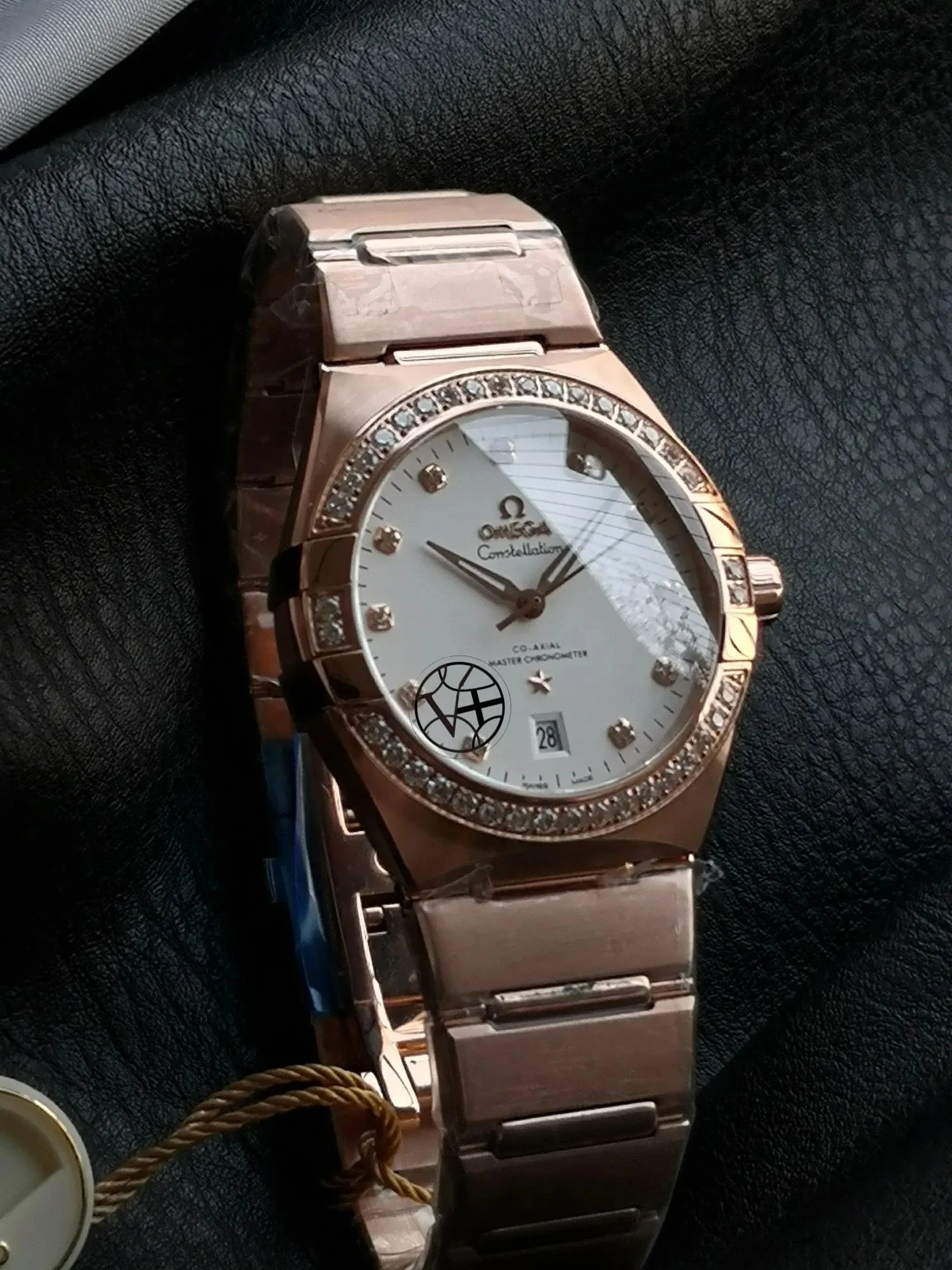 Omega Constellation 39mm — photographed off the sweep