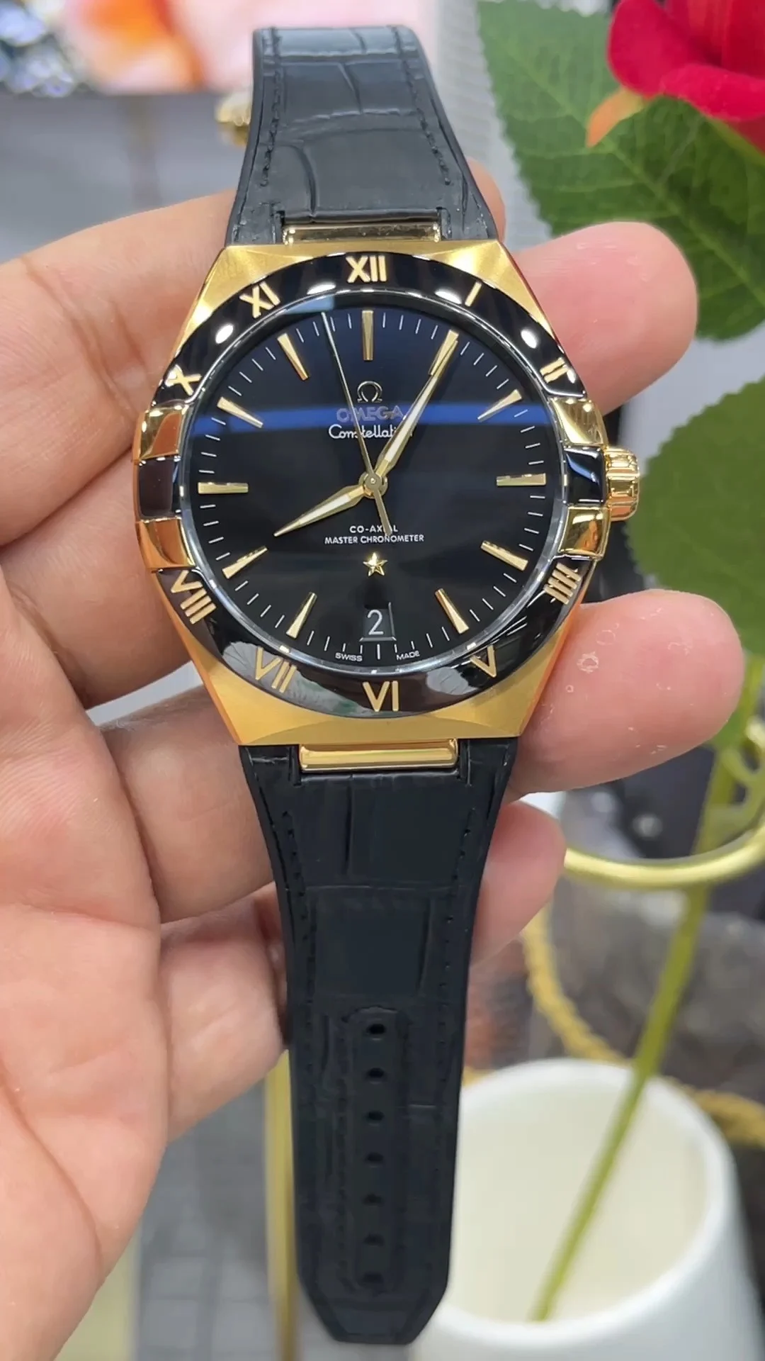 Omega Constellation Black Dial