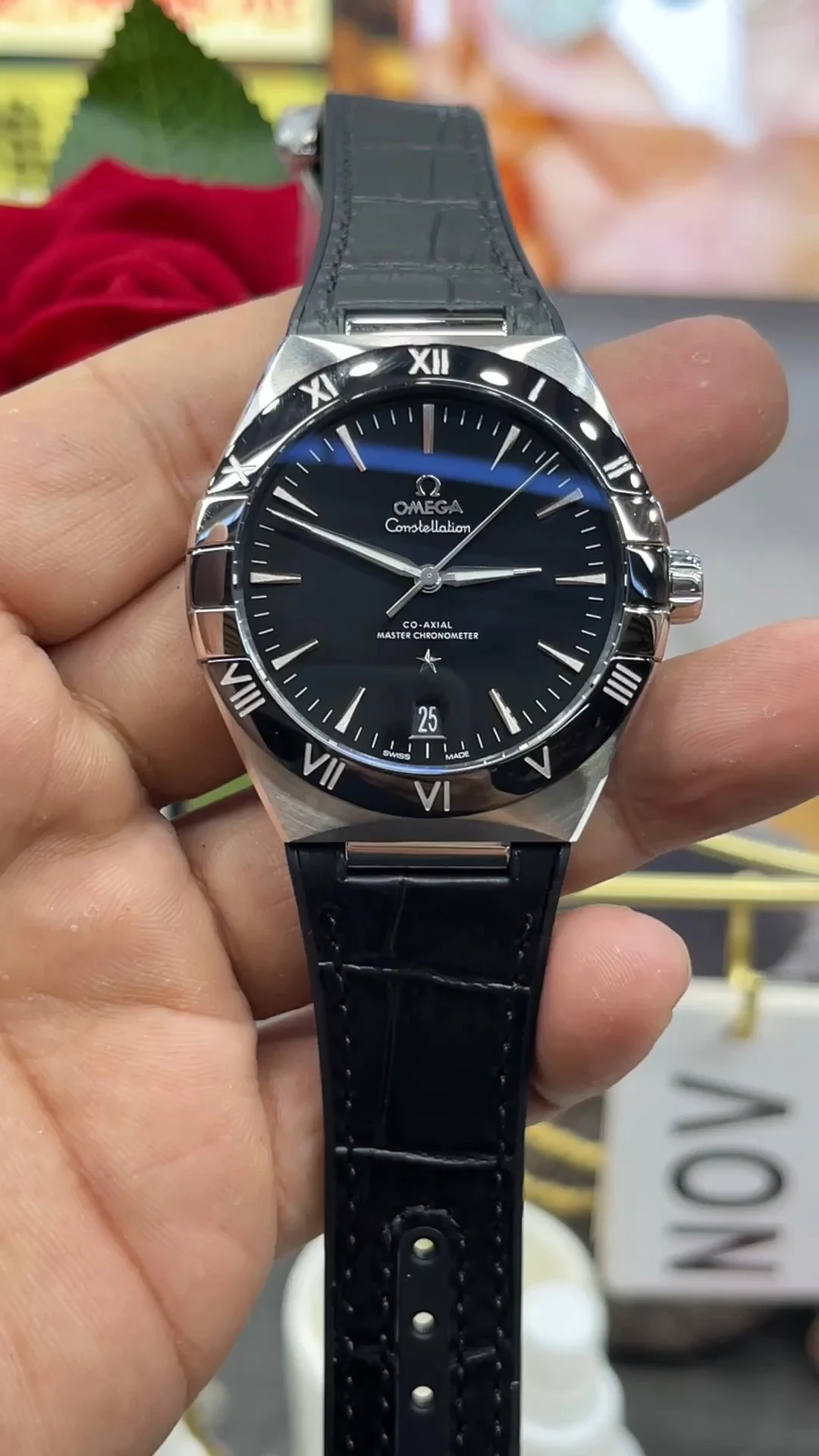 Omega Constellation Black Dial