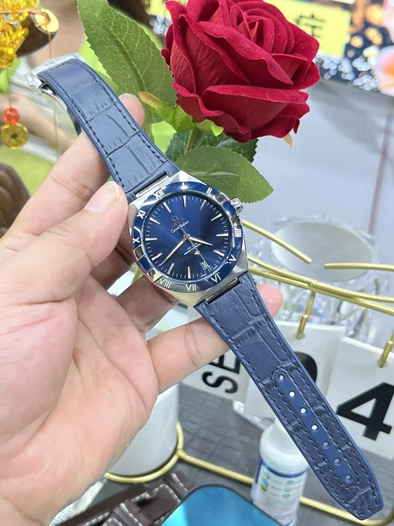 Omega Constellation Blue Dial