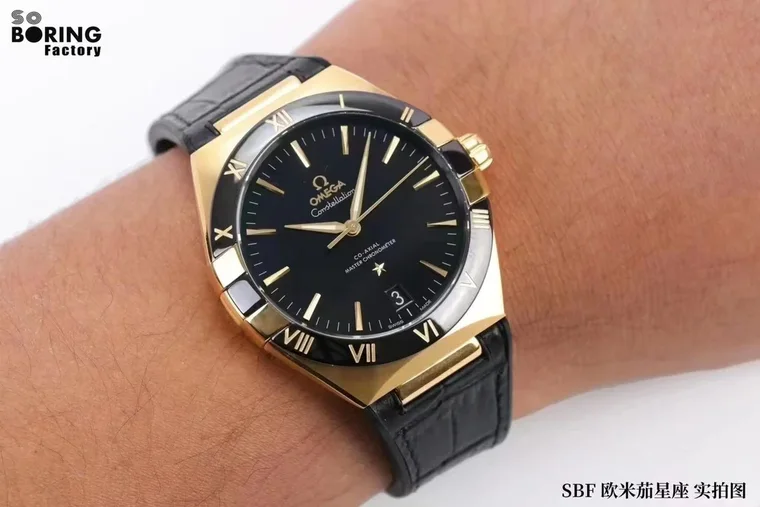 Omega Constellation Ceramic Black Dial