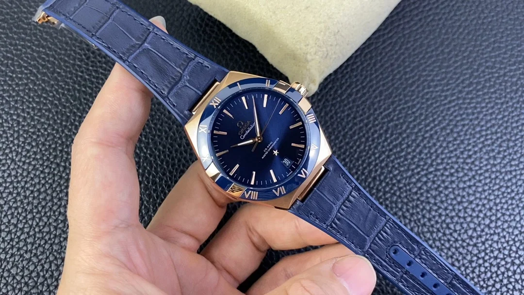 Omega Constellation Ceramic Blue Dial 41mm