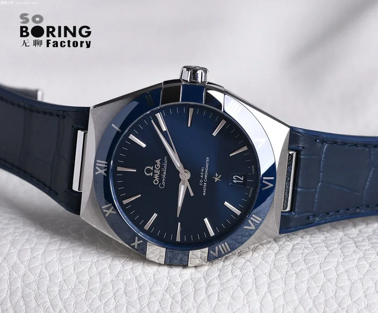 Omega Constellation Ceramic Blue Dial