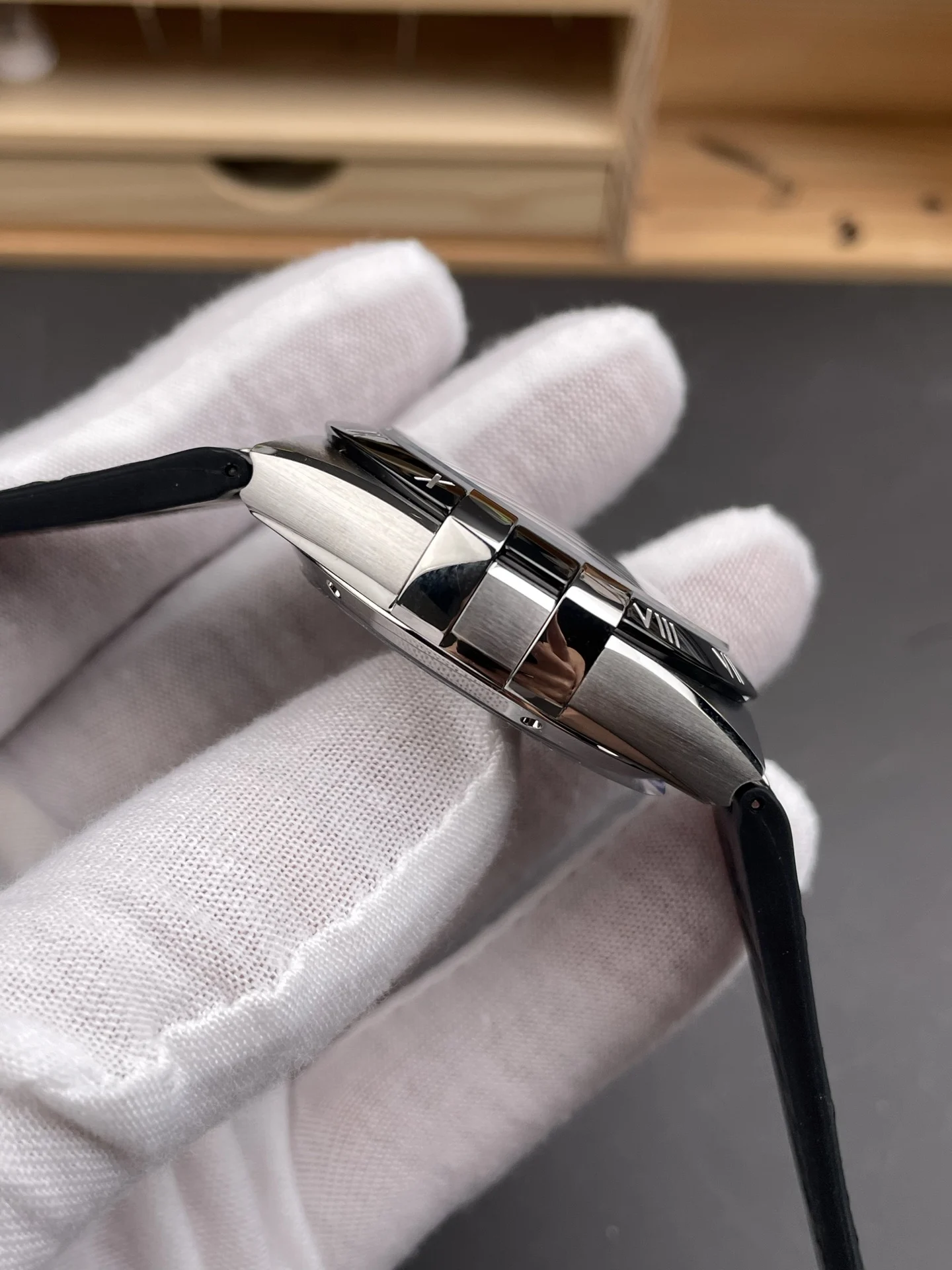 Omega Constellation Ceramic — photographed off the sweep