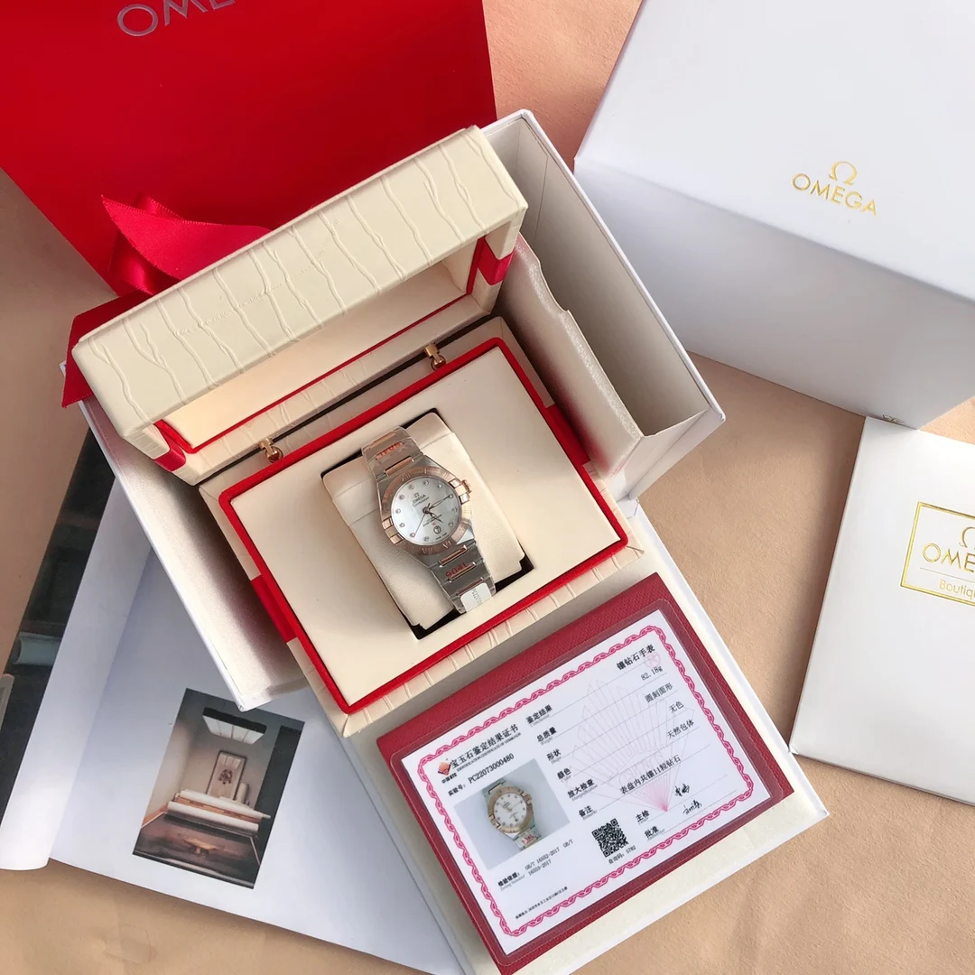 Omega Constellation Diamond-Set 27mm