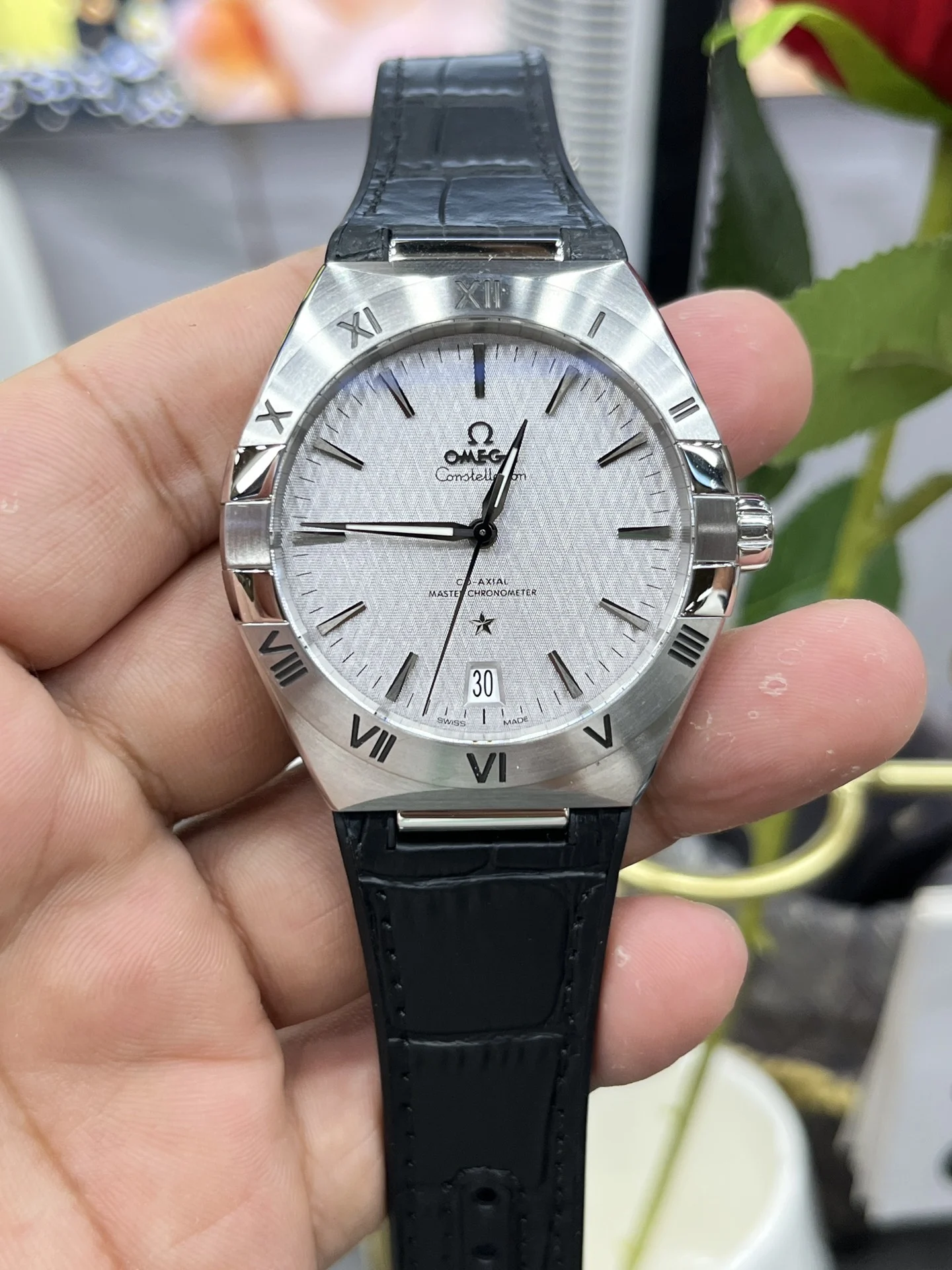 Omega Constellation Silver Dial