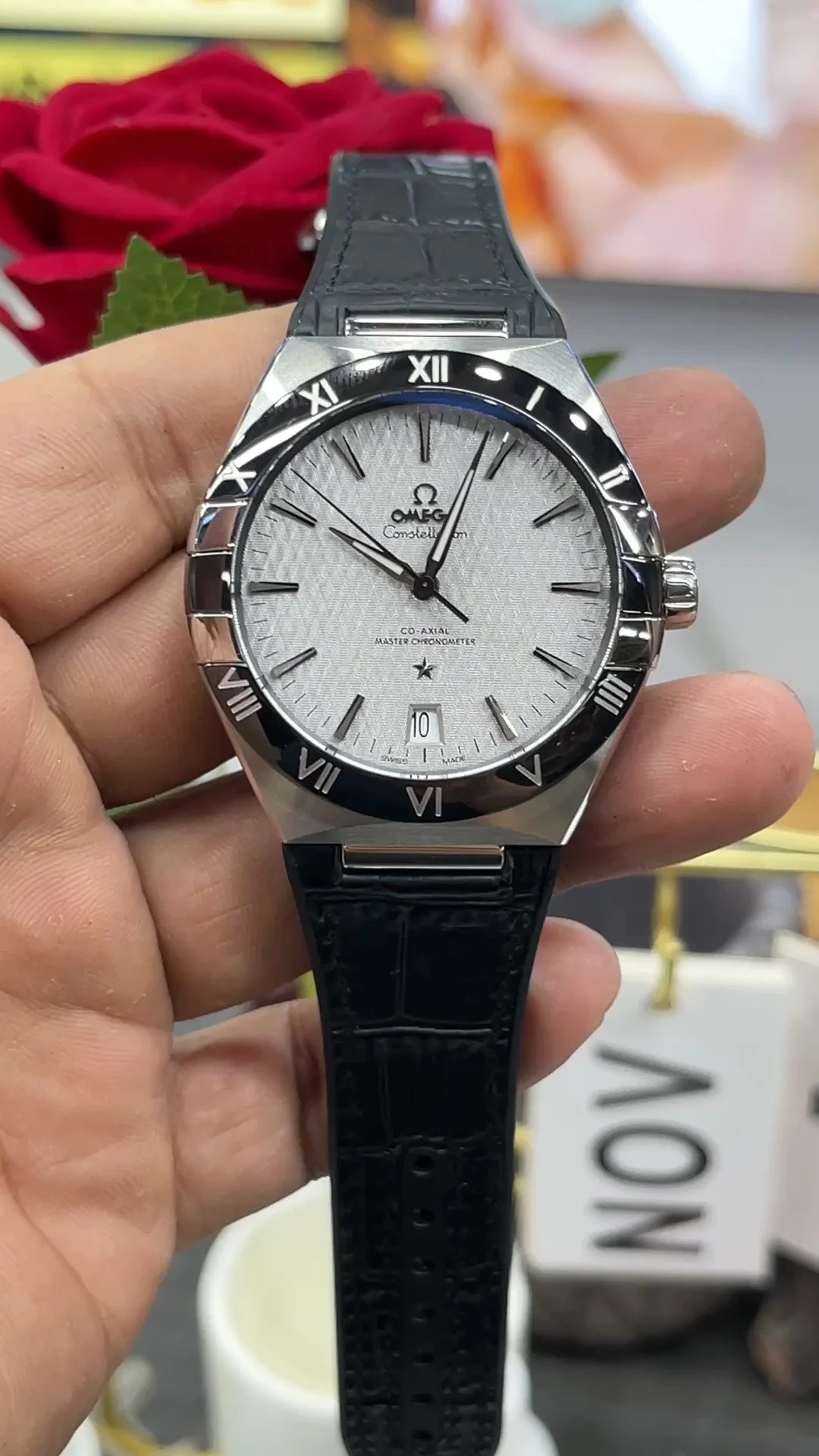 Omega Constellation White Dial