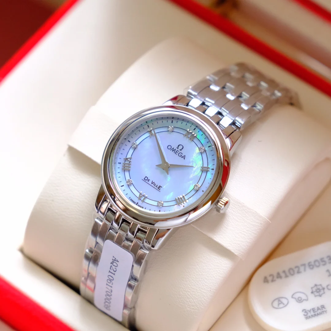 Omega De Ville 27.4mm — photographed off the sweep