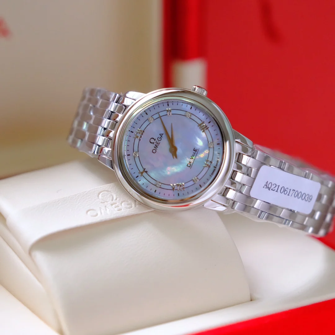 Omega De Ville 27.4mm — photographed off the sweep