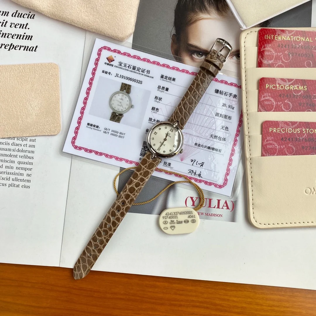Omega De Ville 28mm — photographed off the sweep