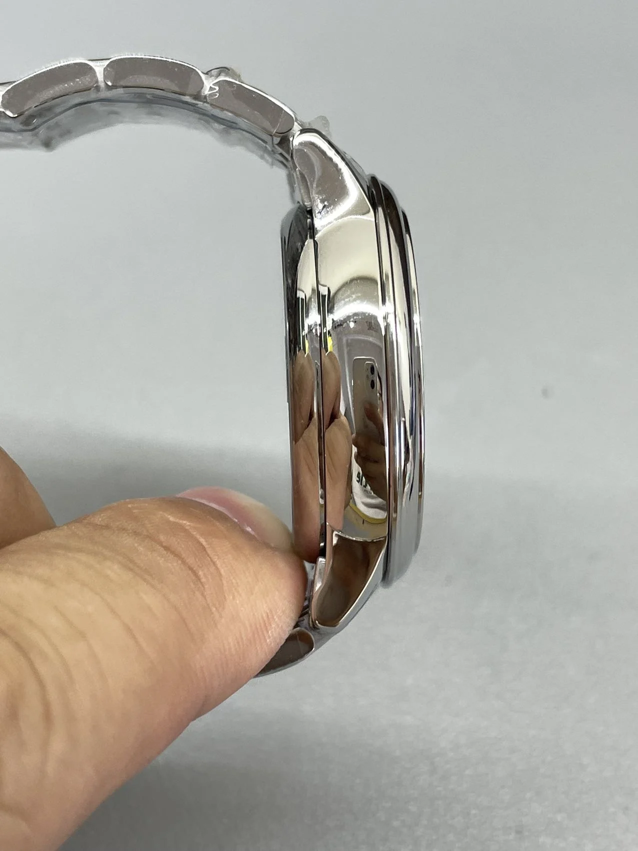 Omega De Ville 34mm — photographed off the sweep