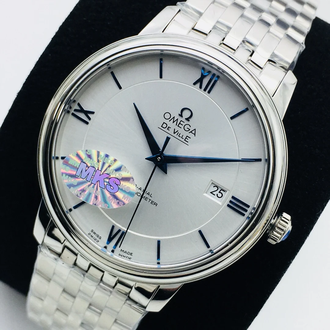 Omega De Ville 39.5mm — photographed off the sweep