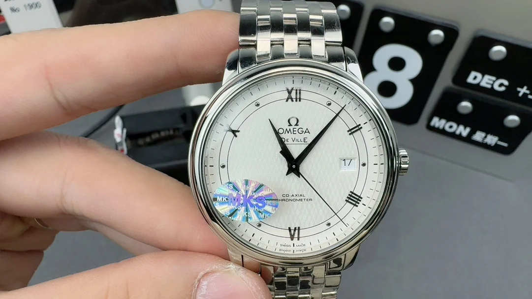 Omega De Ville — photographed off the sweep
