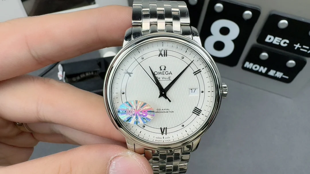 Omega De Ville — photographed off the sweep