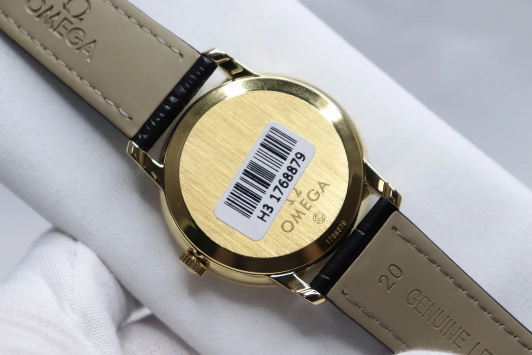 Omega De Ville — photographed off the sweep