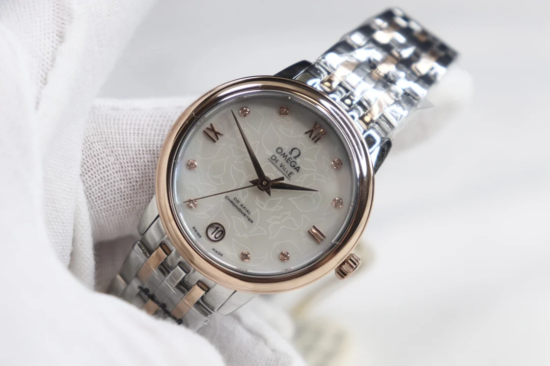 Omega De Ville — photographed off the sweep