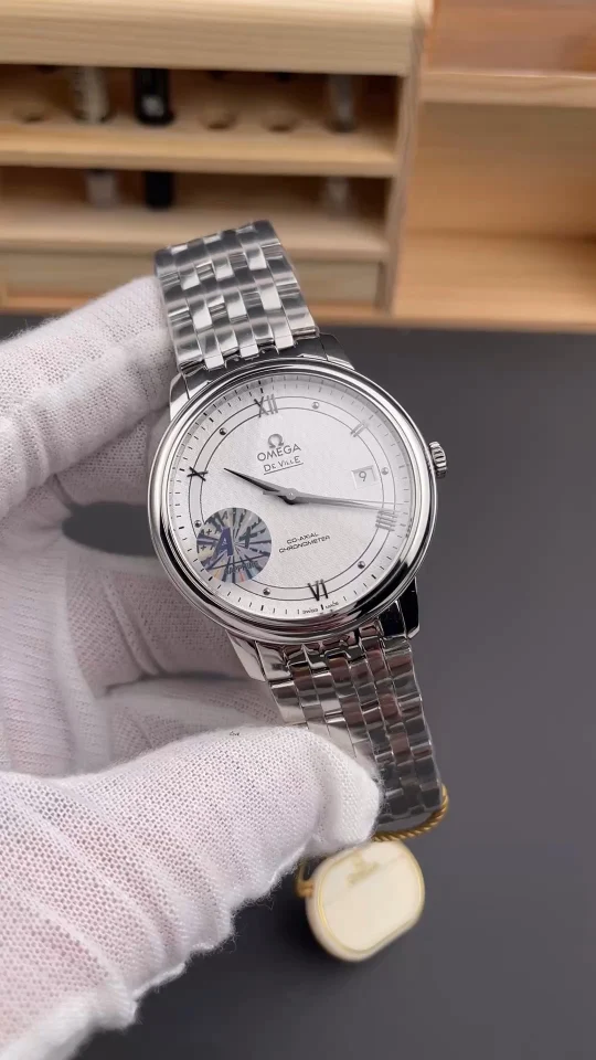 Omega De Ville Black Dial 39.5mm