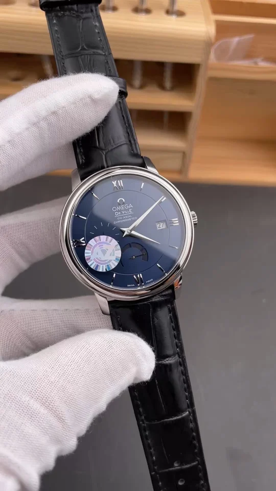 Omega De Ville Blue Dial 39.5mm