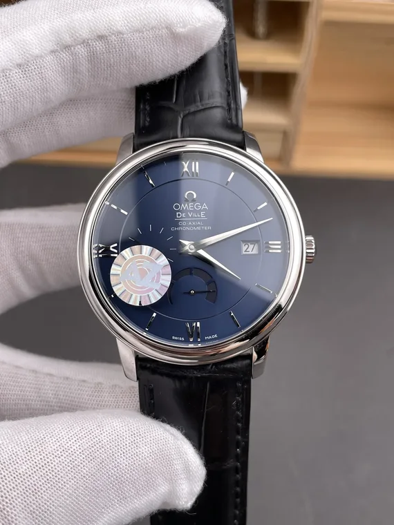 Omega De Ville Blue Dial 39.5mm