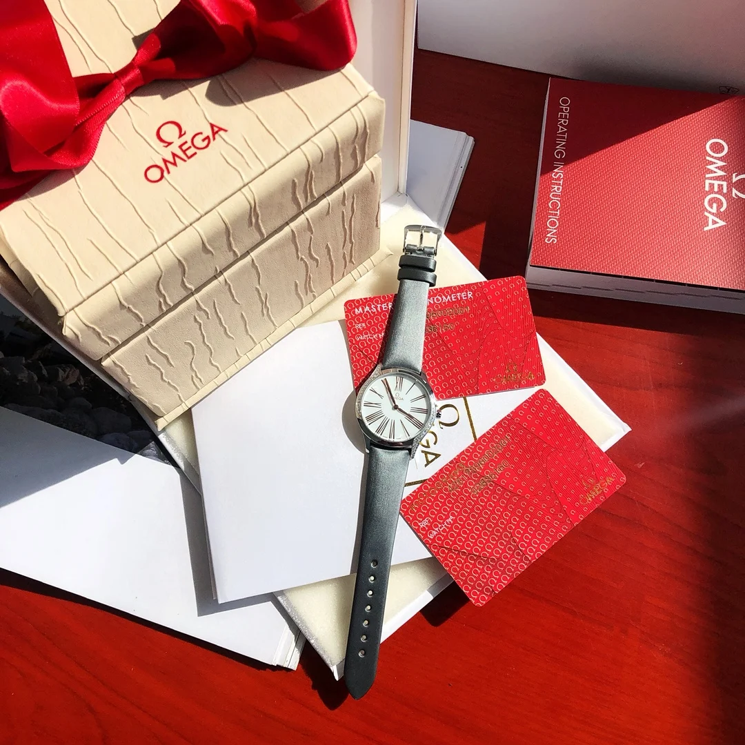 Omega De Ville Ceramic Red Dial 36mm
