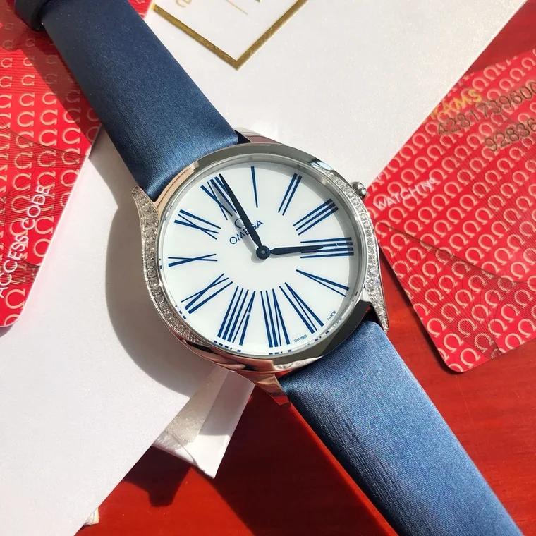 Omega De Ville Ceramic Red Dial 36mm