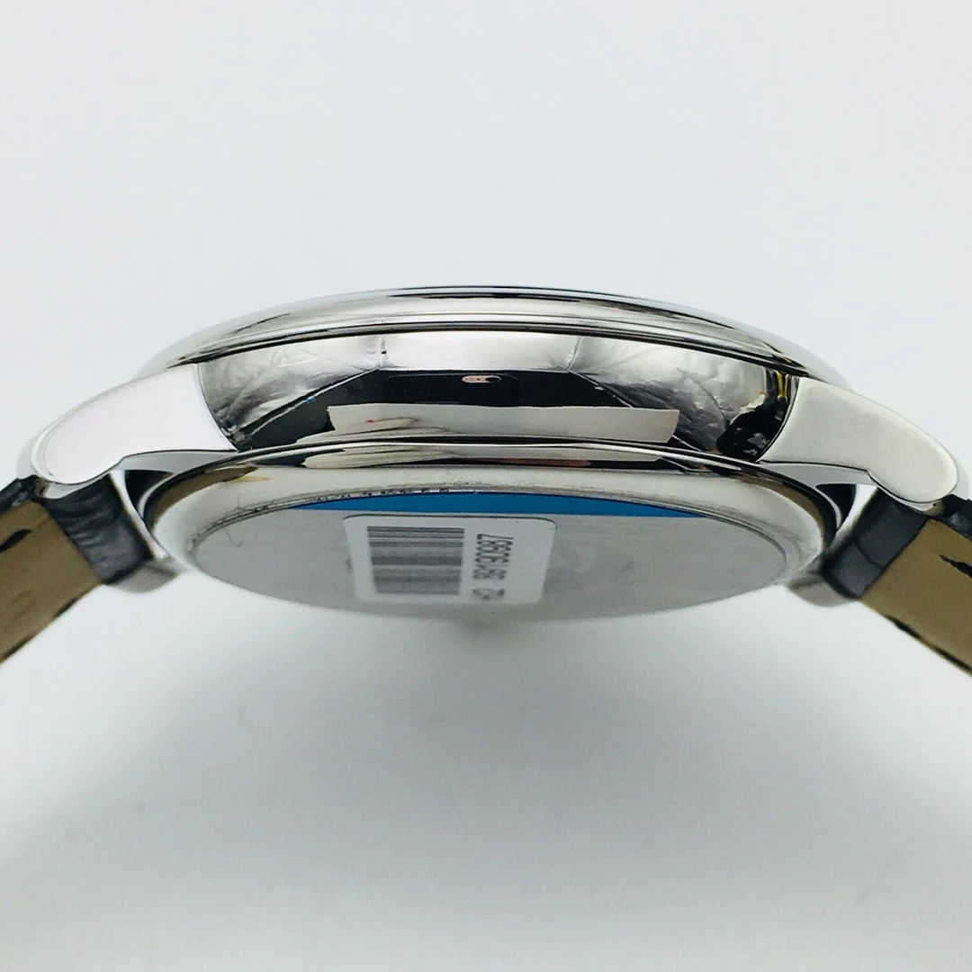 Omega De Ville Steel 39.5mm — photographed off the sweep