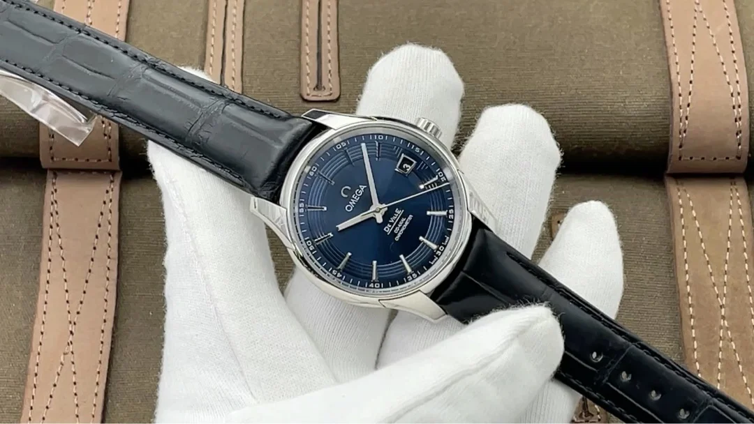 Omega De Ville Steel Blue Dial 41mm