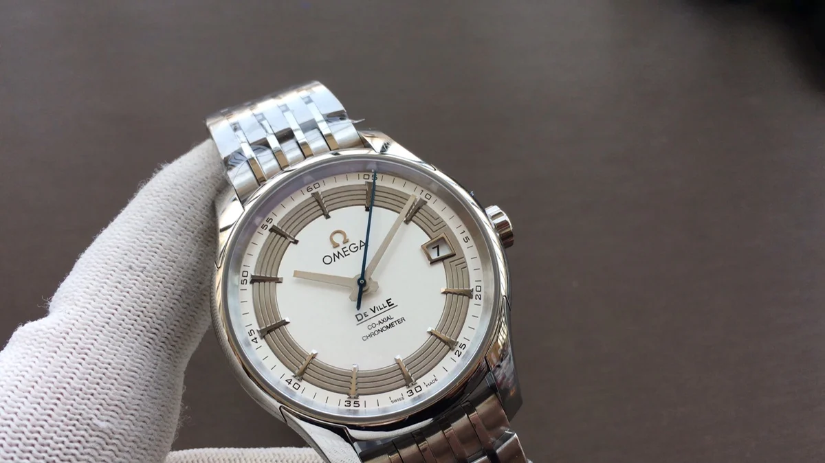 Omega De Ville Steel White Dial 41mm