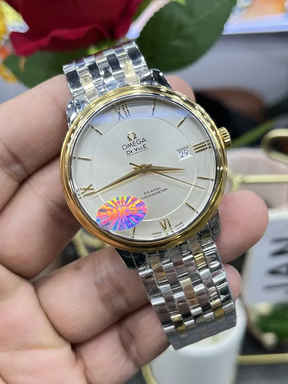 Omega De Ville White Dial 39.5mm
