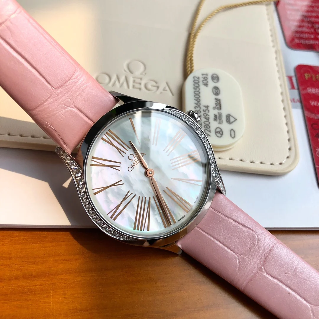 Omega De Ville Yellow Gold — photographed off the sweep