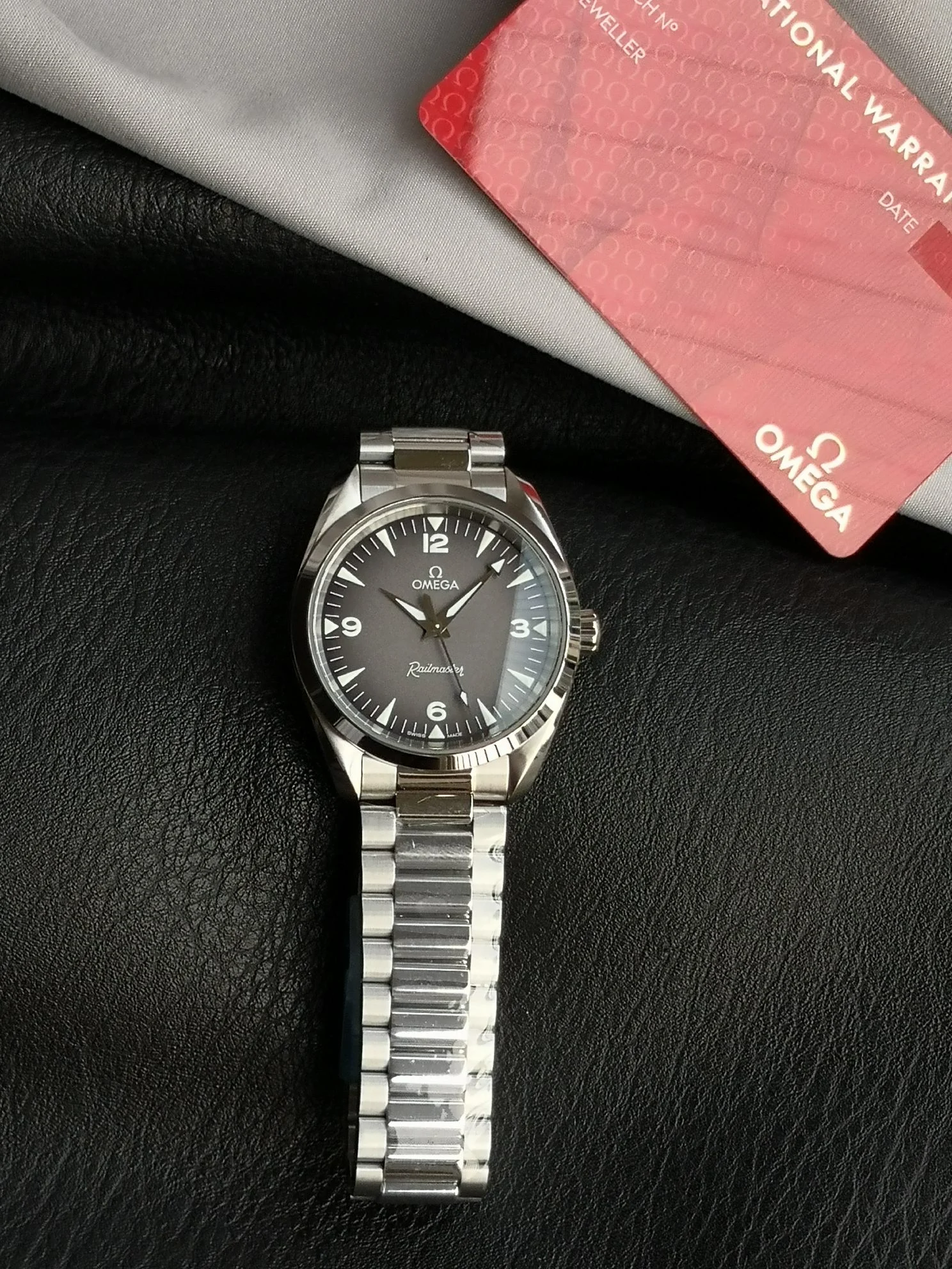 Omega Grey Dial 38mm