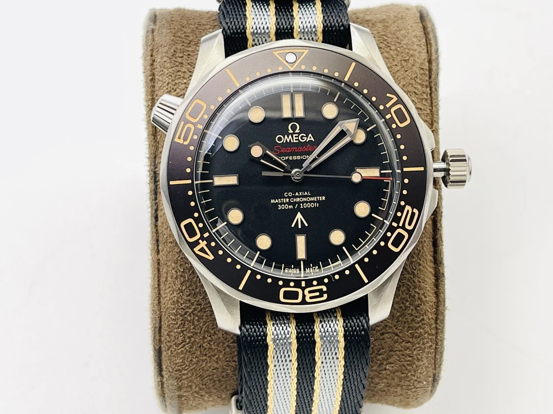 Omega James Bond 007 — photographed off the sweep