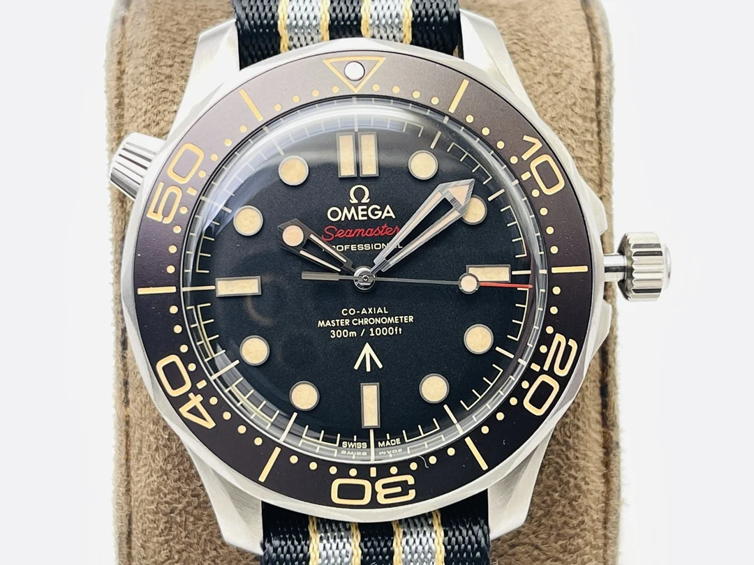 Omega James Bond 007 — photographed off the sweep