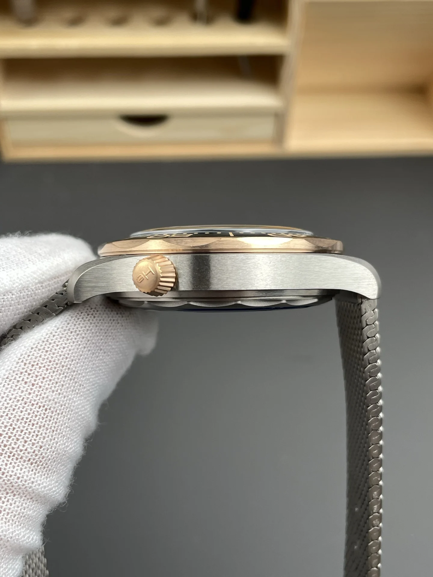 Omega James Bond 007 Titanium 42mm — photographed off the sweep