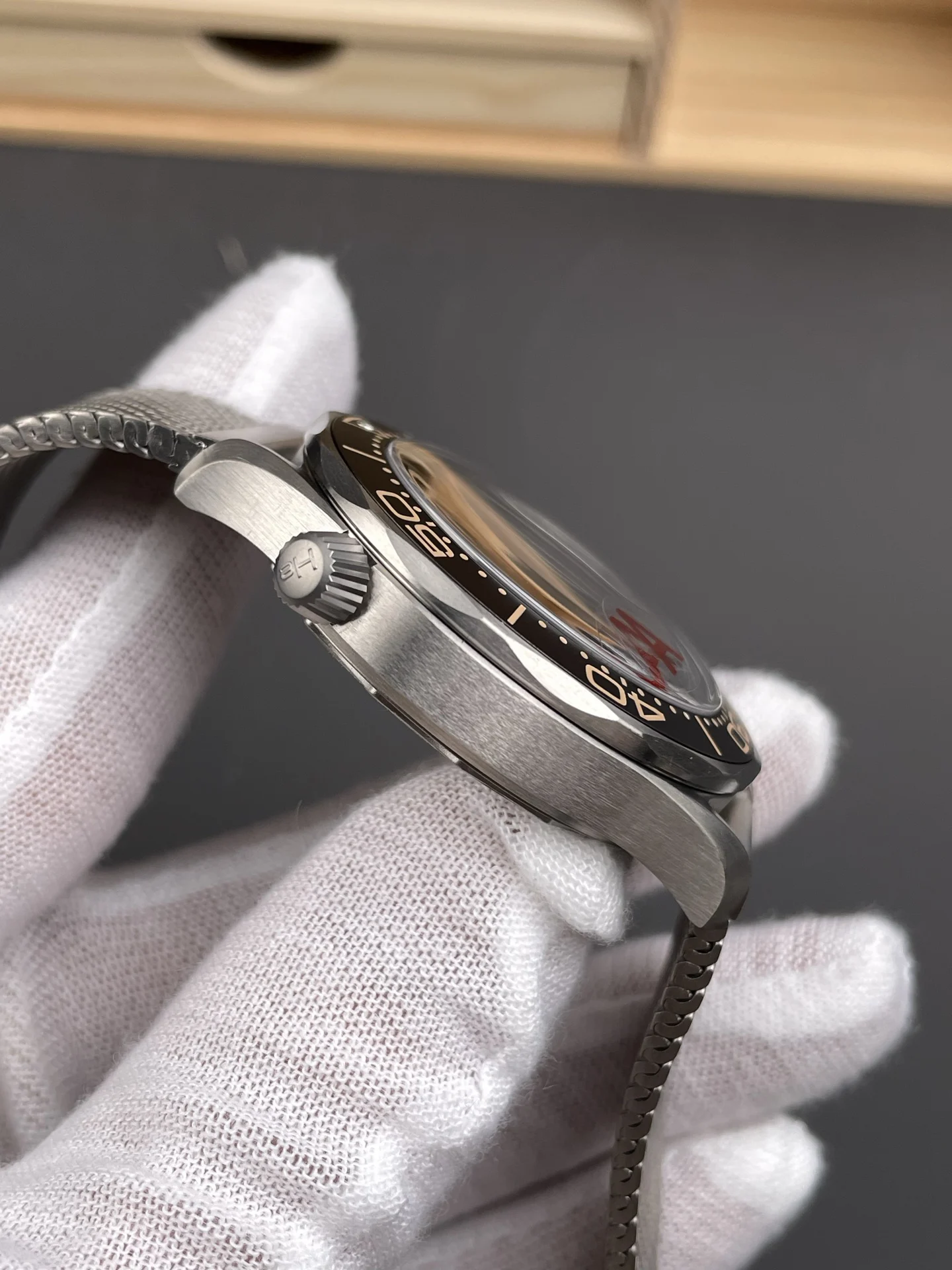 Omega James Bond 007 Titanium 42mm — photographed off the sweep
