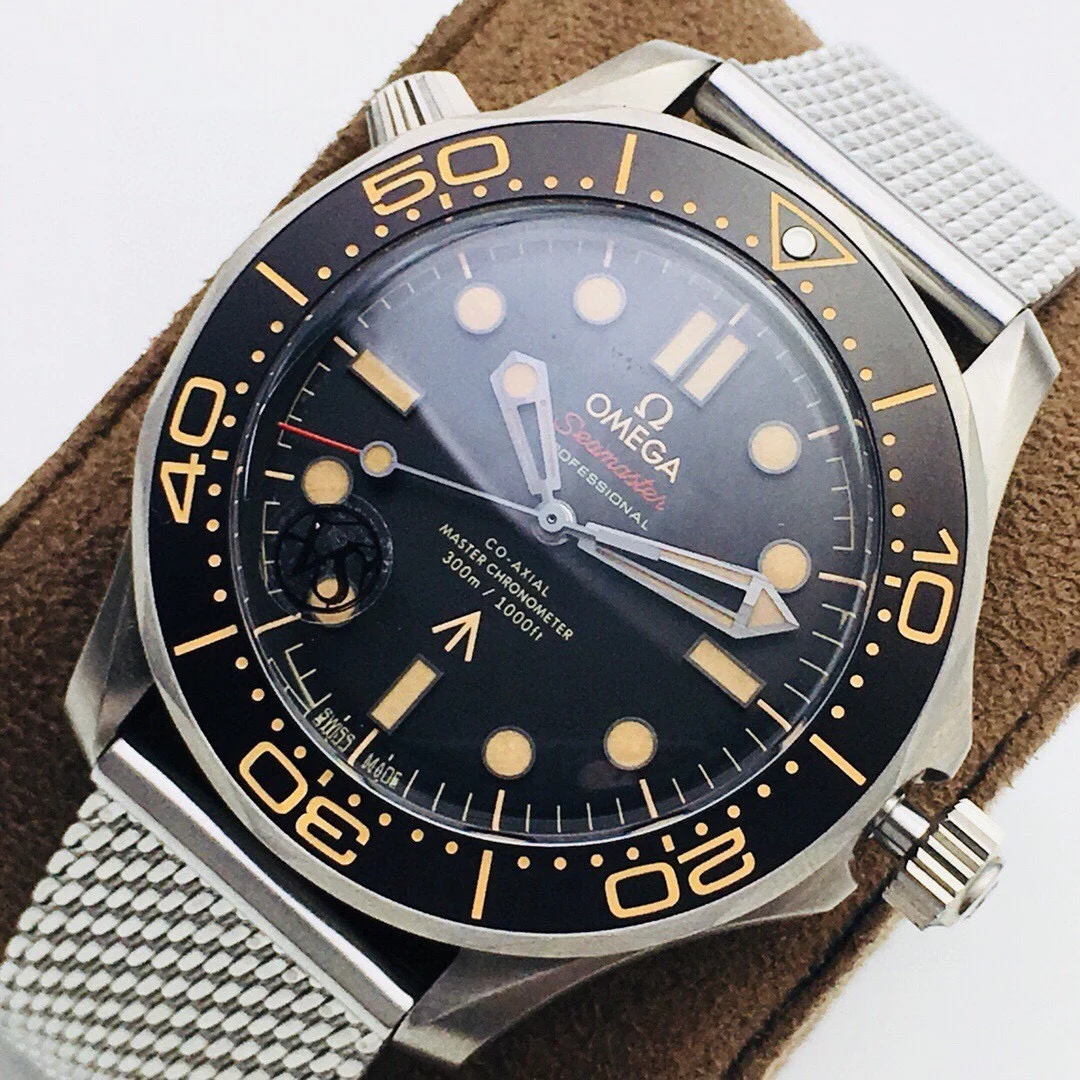 Omega James Bond 007 — photographed off the sweep