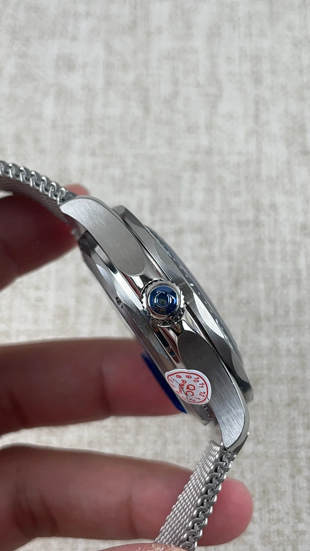 Omega No Time to Die 60th Anniversary 8806 Movement — photographed off the sweep