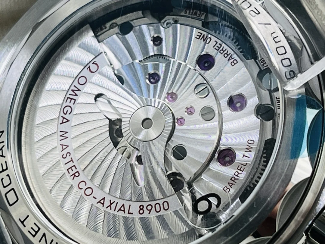 Omega Orange Dial — photographed off the sweep