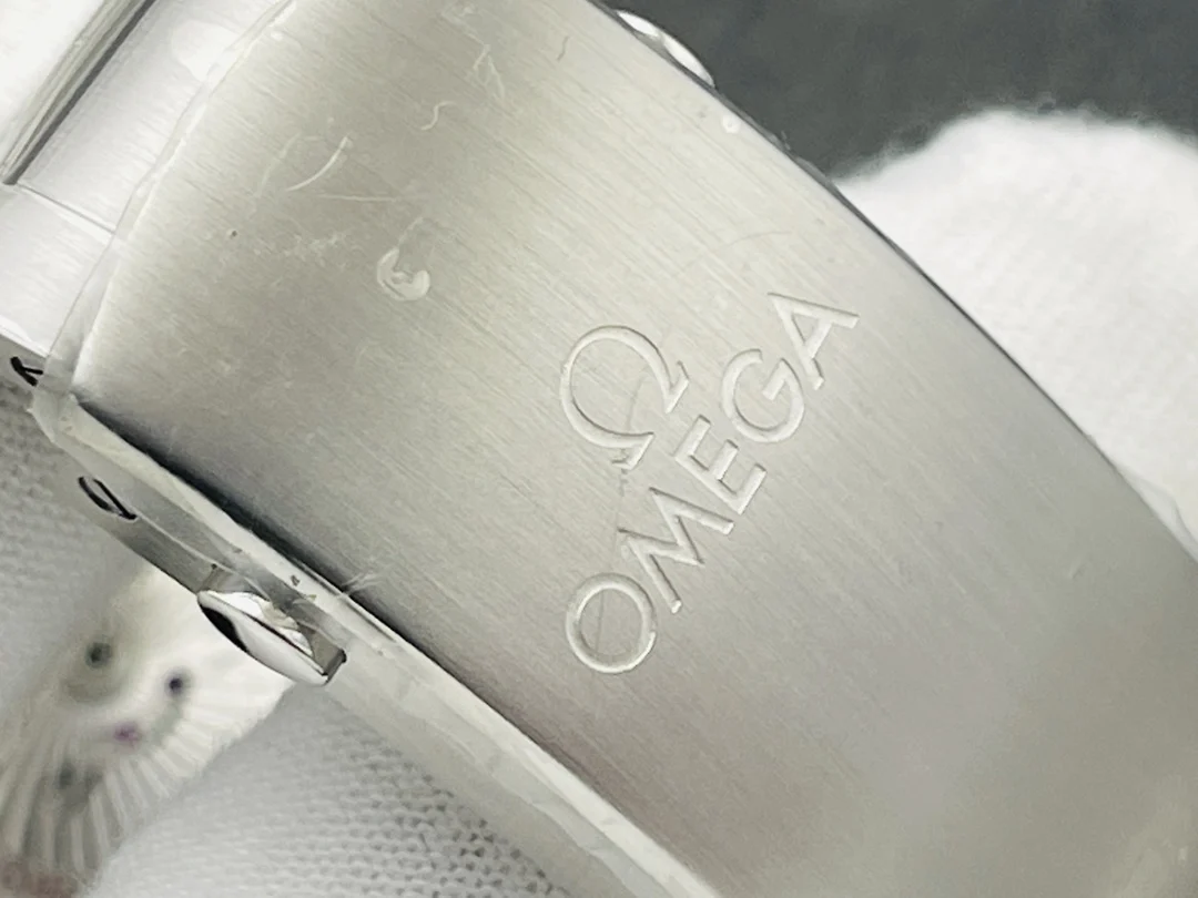 Omega Orange Dial — photographed off the sweep
