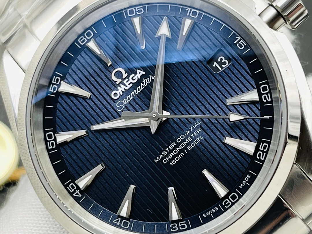 Omega Seamaster — photographed off the sweep