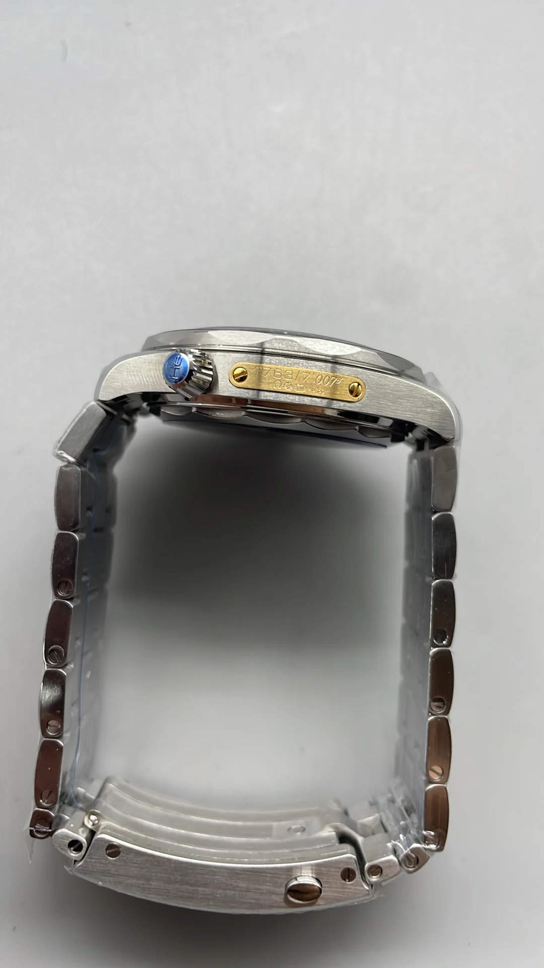 Omega Seamaster 300 — photographed off the sweep