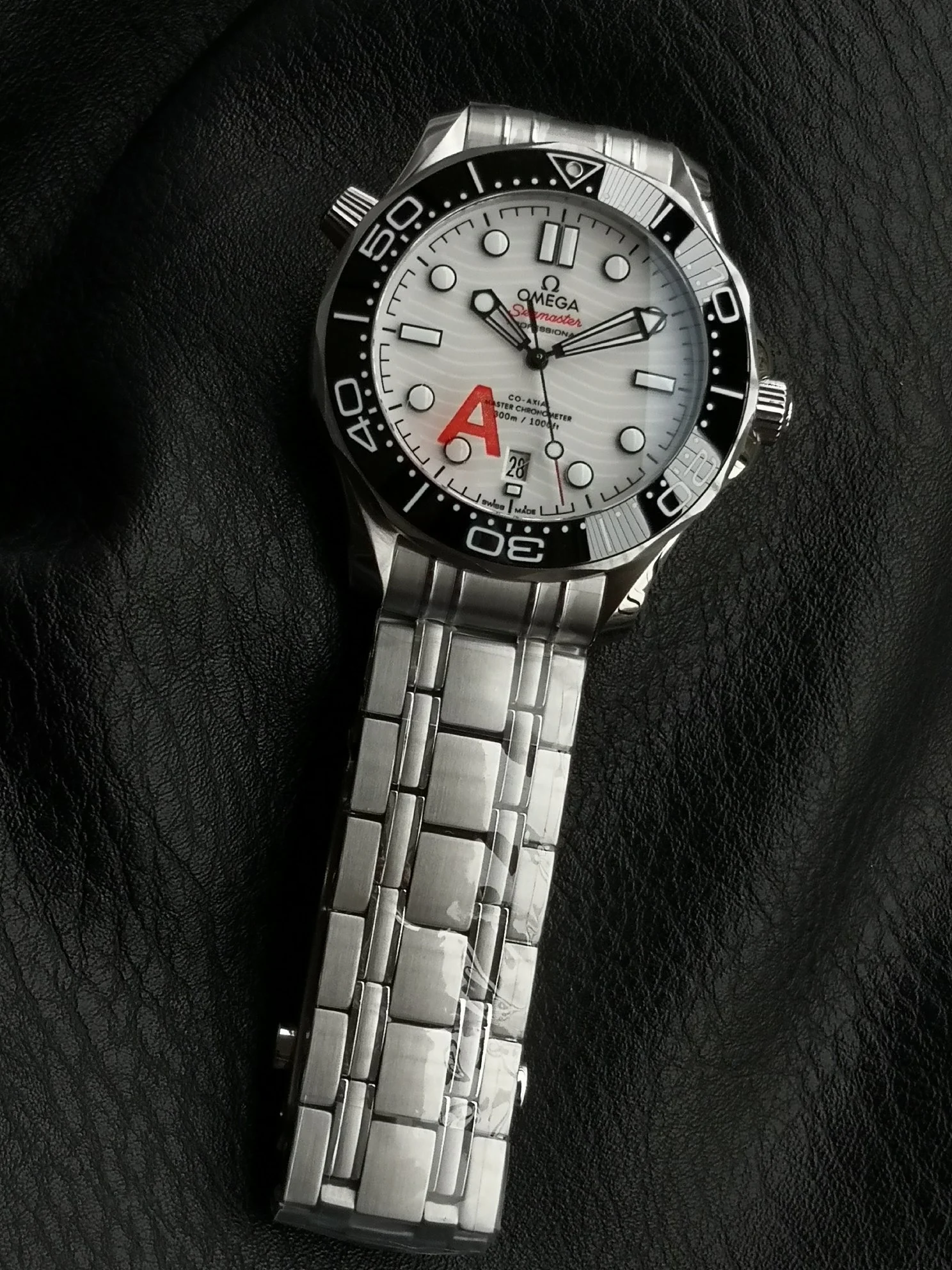 Omega Seamaster 300 26.5mm — photographed off the sweep